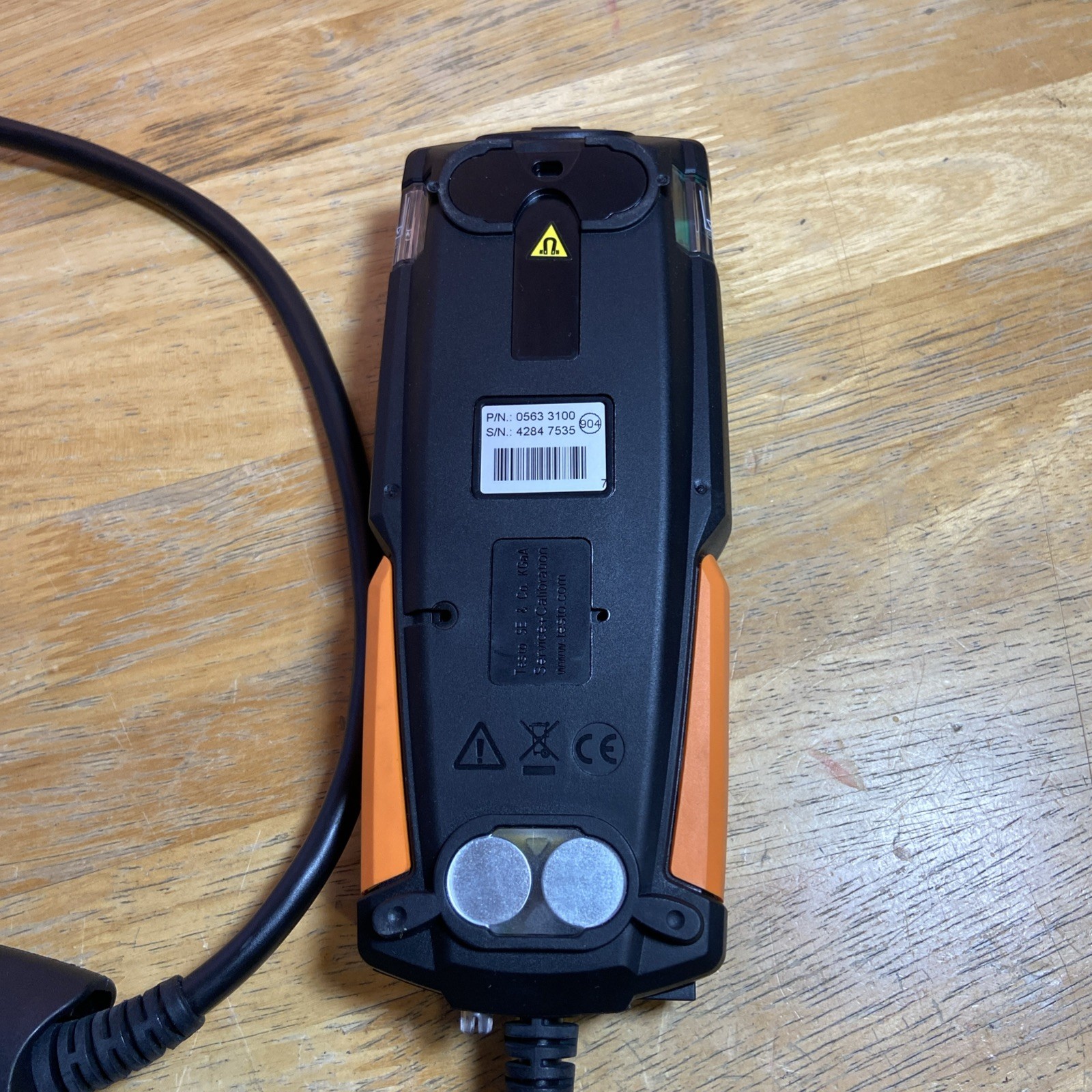 Testo 310 Residential Combustion Analyzer Kit, Black/Orange READ
