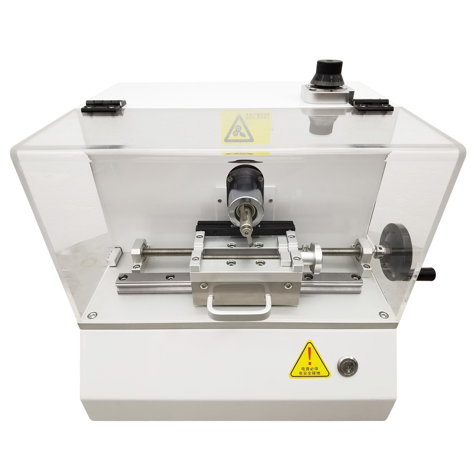 Electric V-type Notch Sample Making Machine 110V Rubber Notching Machine