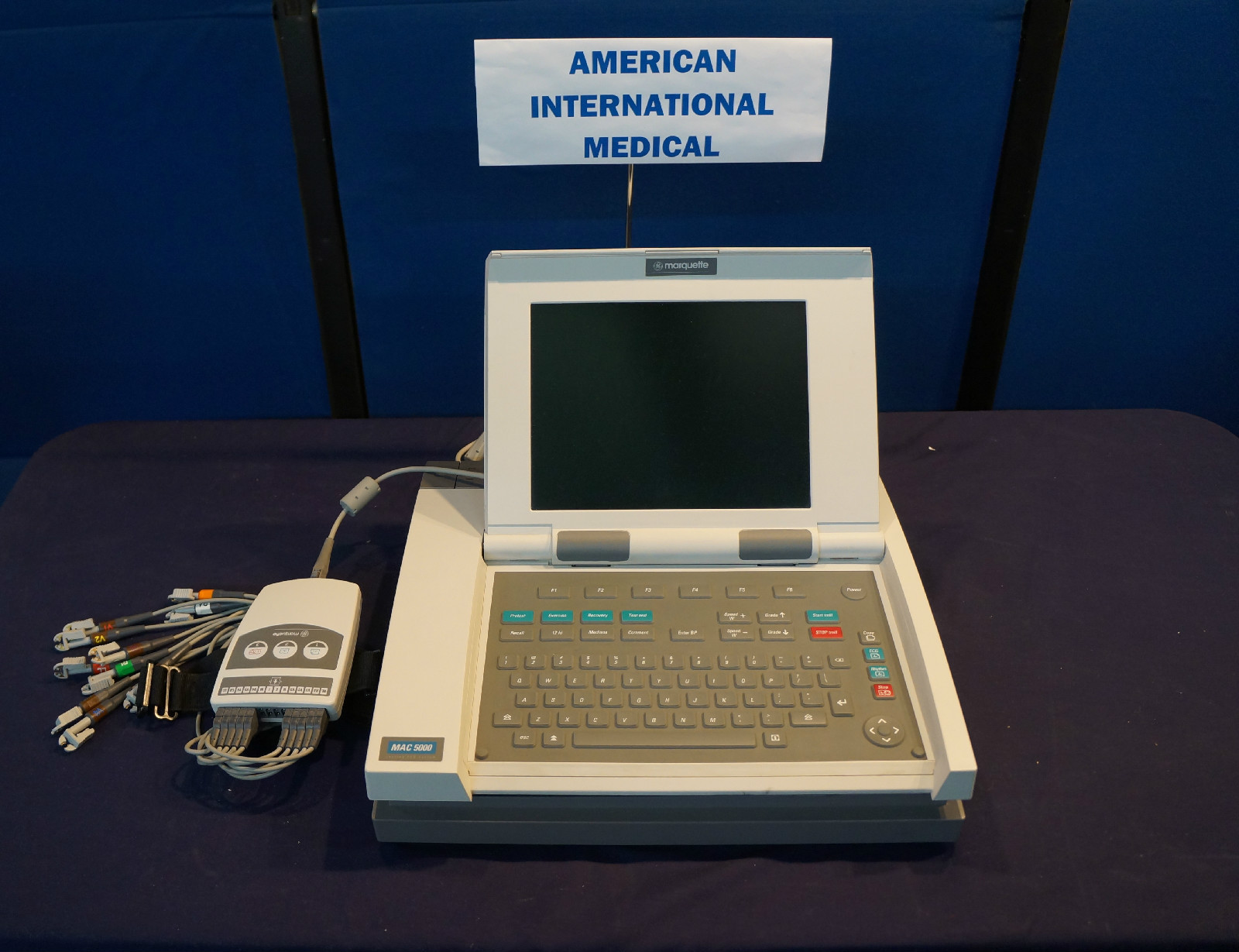 GE Mac 5000 ST Stress |Patient Ready |2 Years Warranty |Remanufactured