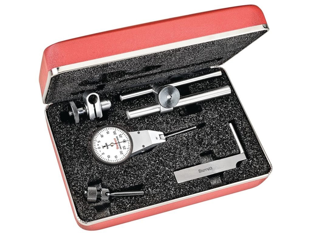 Starrett 811-1CZ – DIAL TEST INDICATOR SET- SWIVEL HEAD