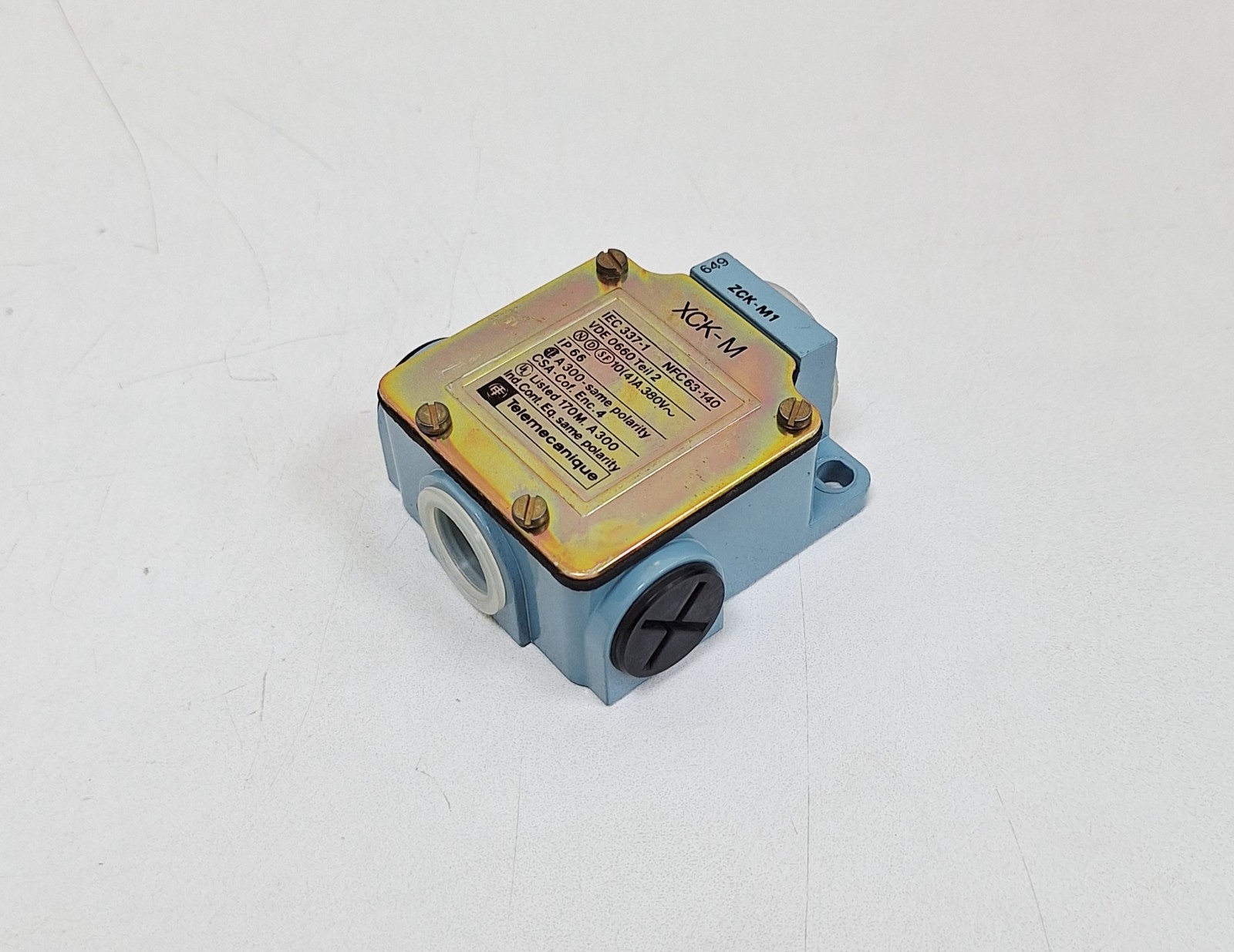Telemecanique XCK-M / ZCK-M1 Limit Switch Head 380VAC 10(4)A
