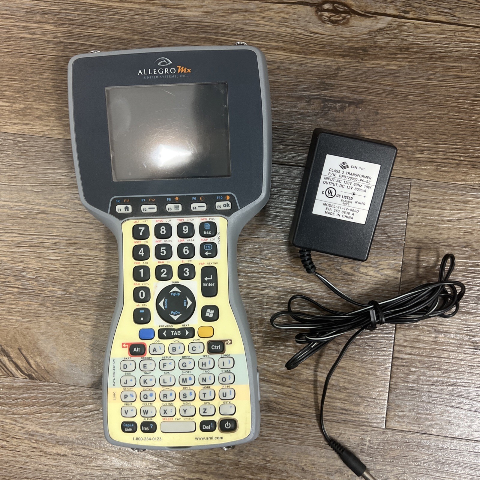 Juniper Systems Allegro MX Handheld Touchscreen Data Collector w/ Charger