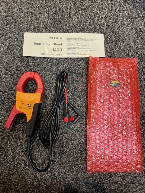 BRAND NEW OEM GENUINE FLUKE I400 AC CURRENT CLAMP – SHIPS FAST