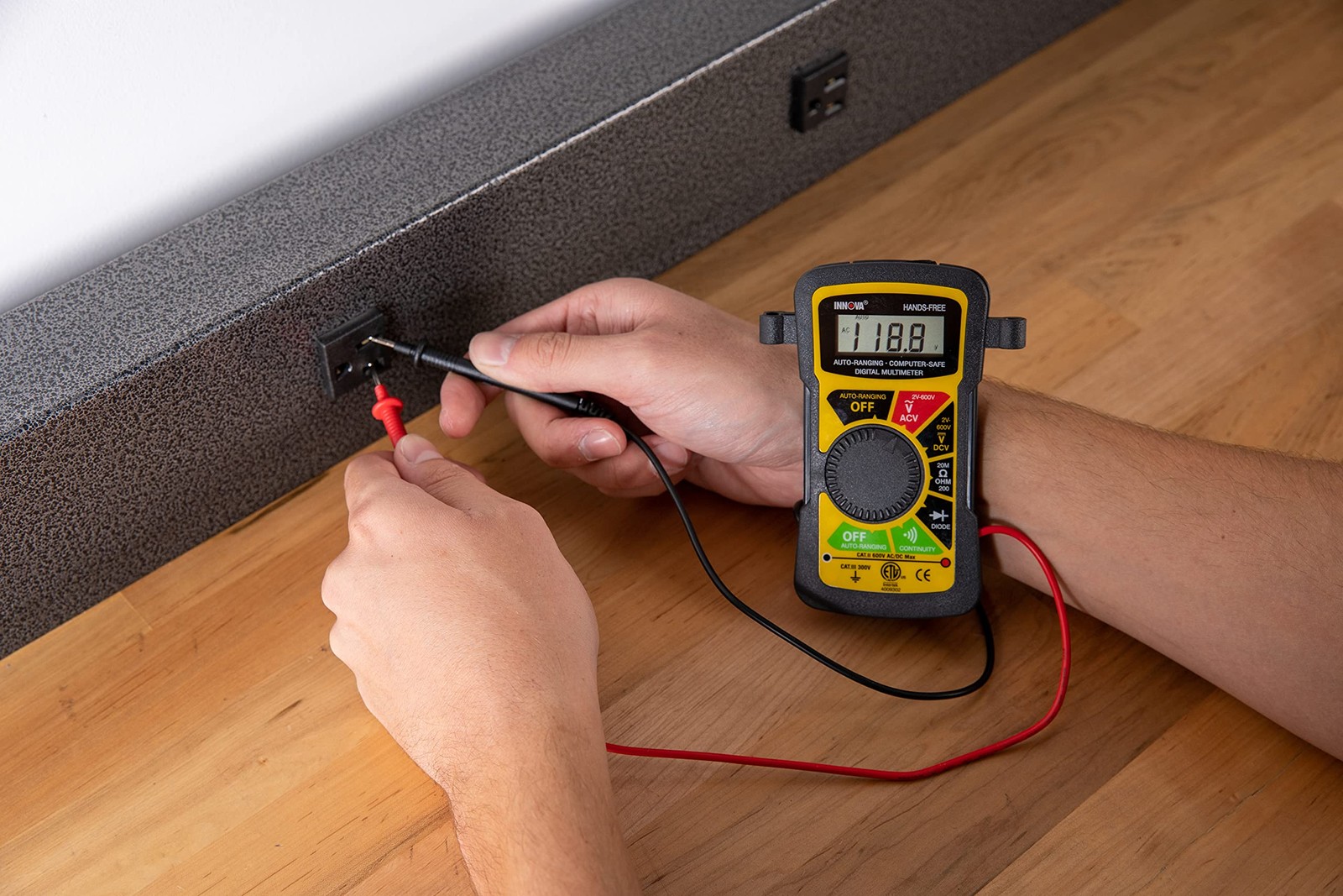 Innova 3300 Hands-Free Digital Multimeter Black