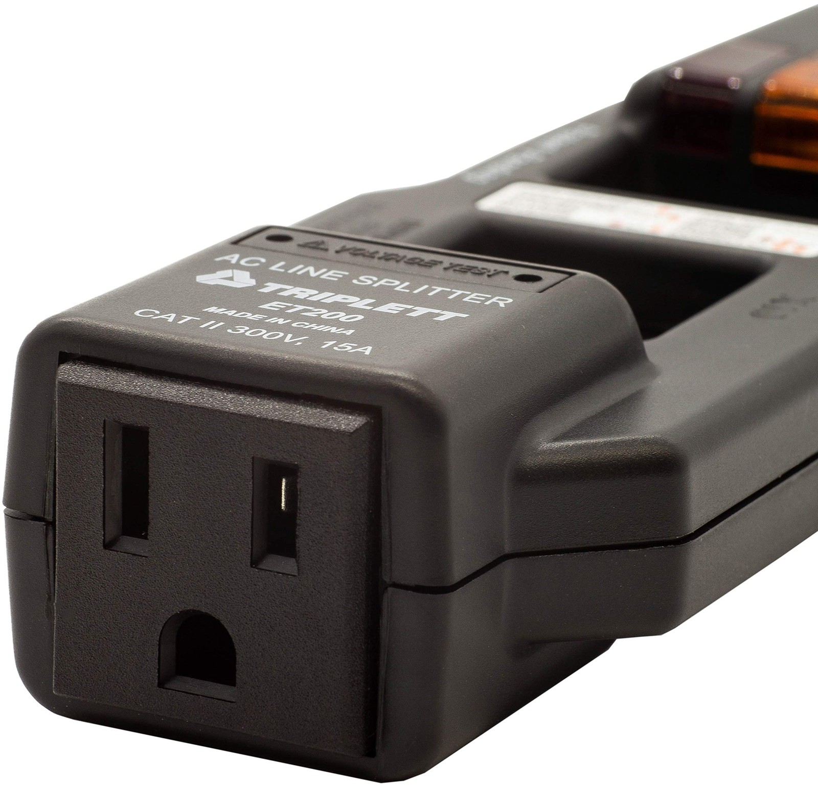 ET200 AC Line Splitter and GFCI Outlet/Receptacle Tester with 5 Visual Indica…