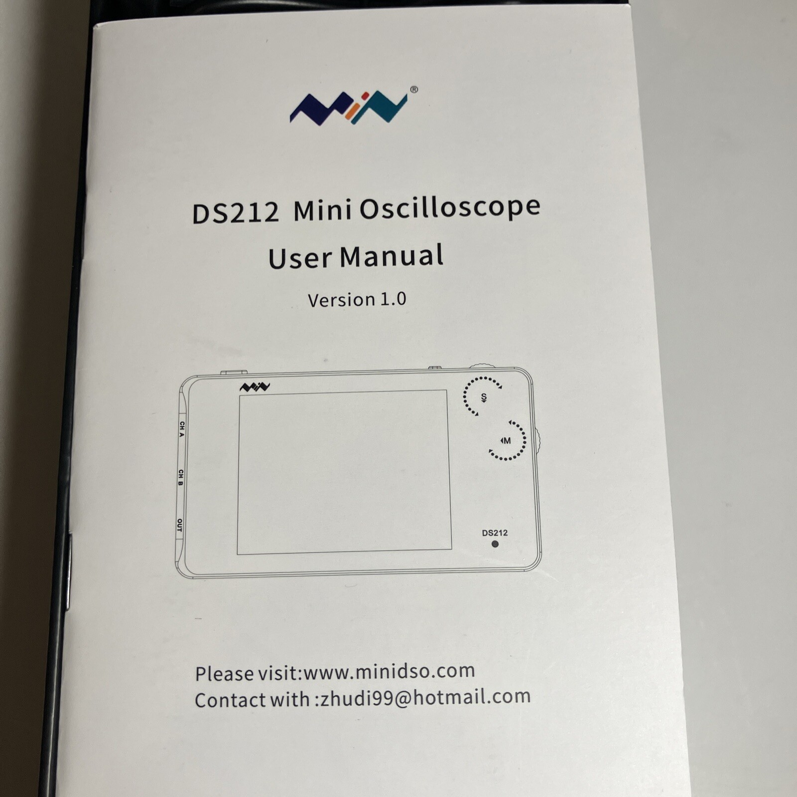 DS212 Pocket Size Portable Handheld Mini Digital Storage Oscilloscope (8)