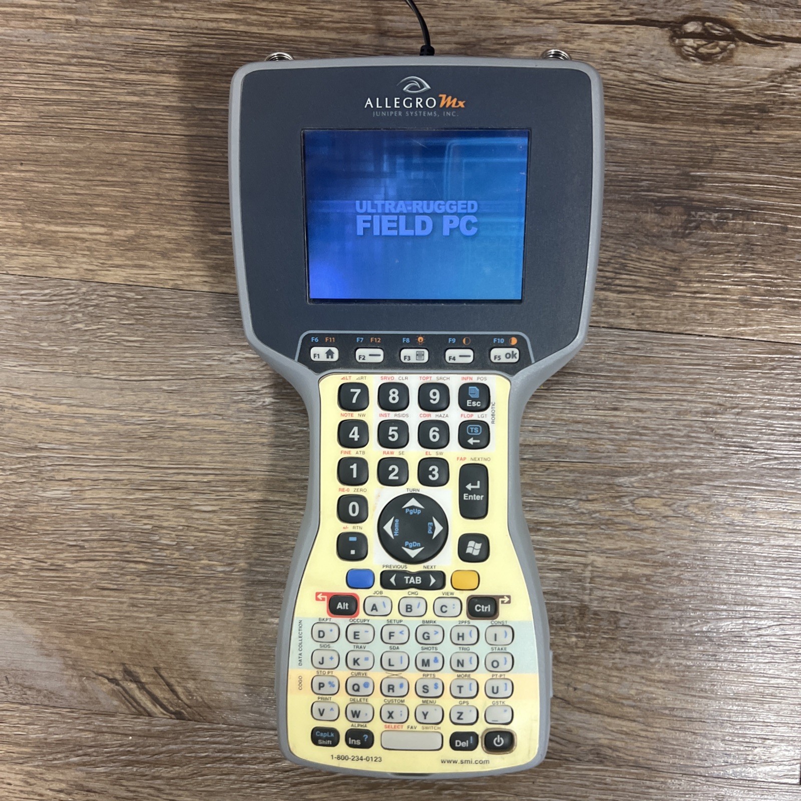 Juniper Systems Allegro MX Handheld Touchscreen Data Collector w/ Charger
