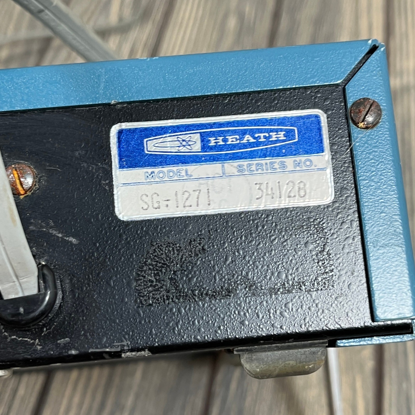 Heath Schlumberger Function Generator SG-1271 Blue Vintage Lab Equipment