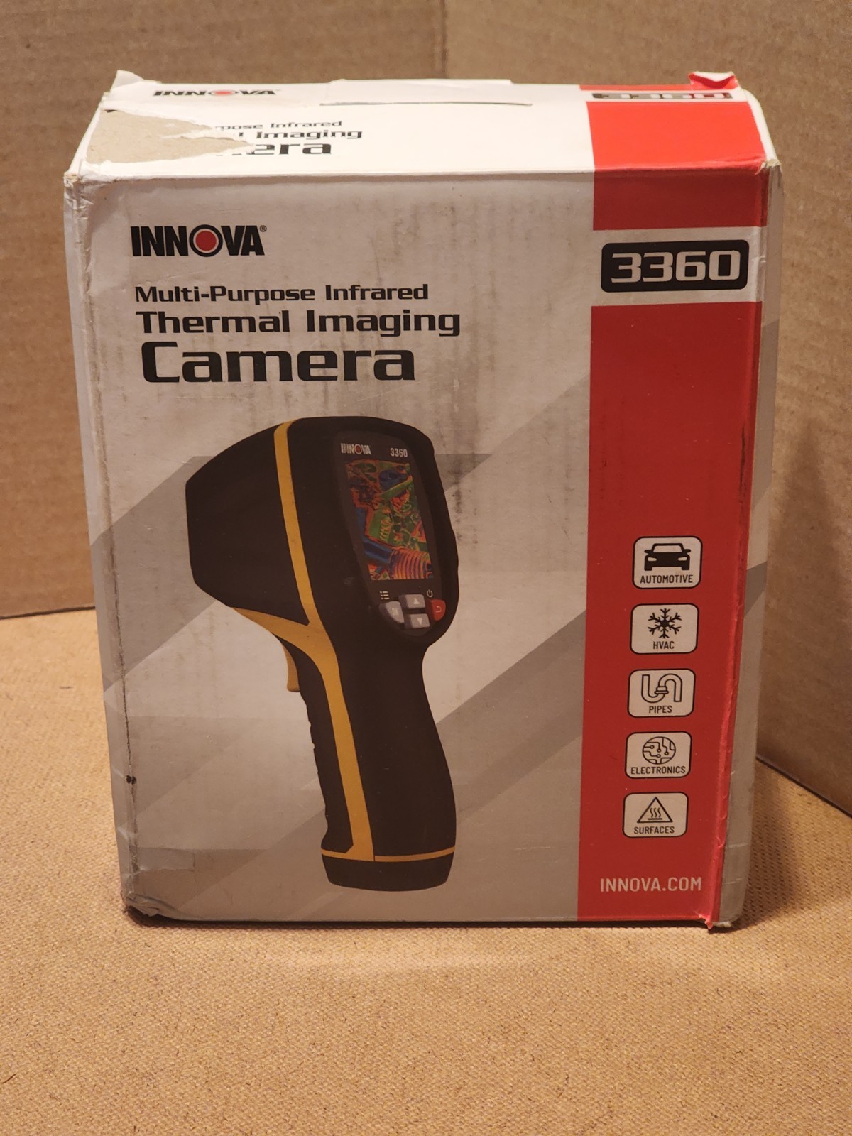 Innova 3360 Thermal Imaging Camera – Infrared with Heat Vision – HVAC/PIPES/AUTO
