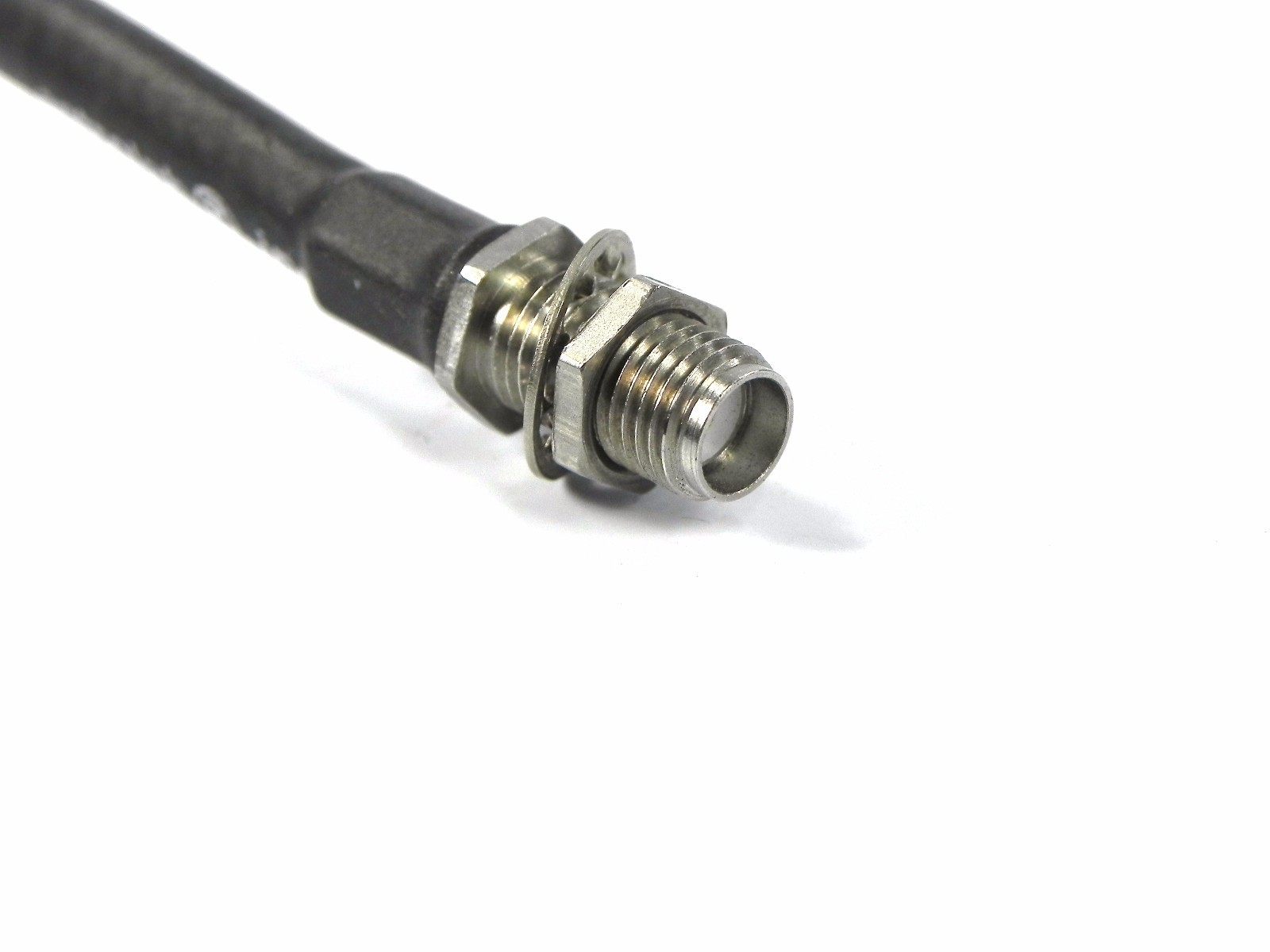 Astrolab 1000 Cable, SMA M to SMA F SS Bulkhead F 8″ Semi Rigid Lot of 12