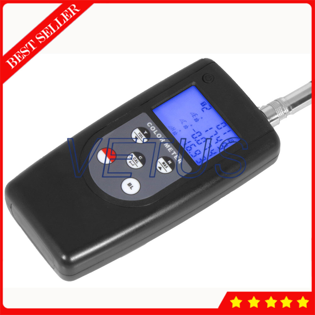 Digital Color Meter Tristimulus Colormeter Color Difference Tester Colorimeter
