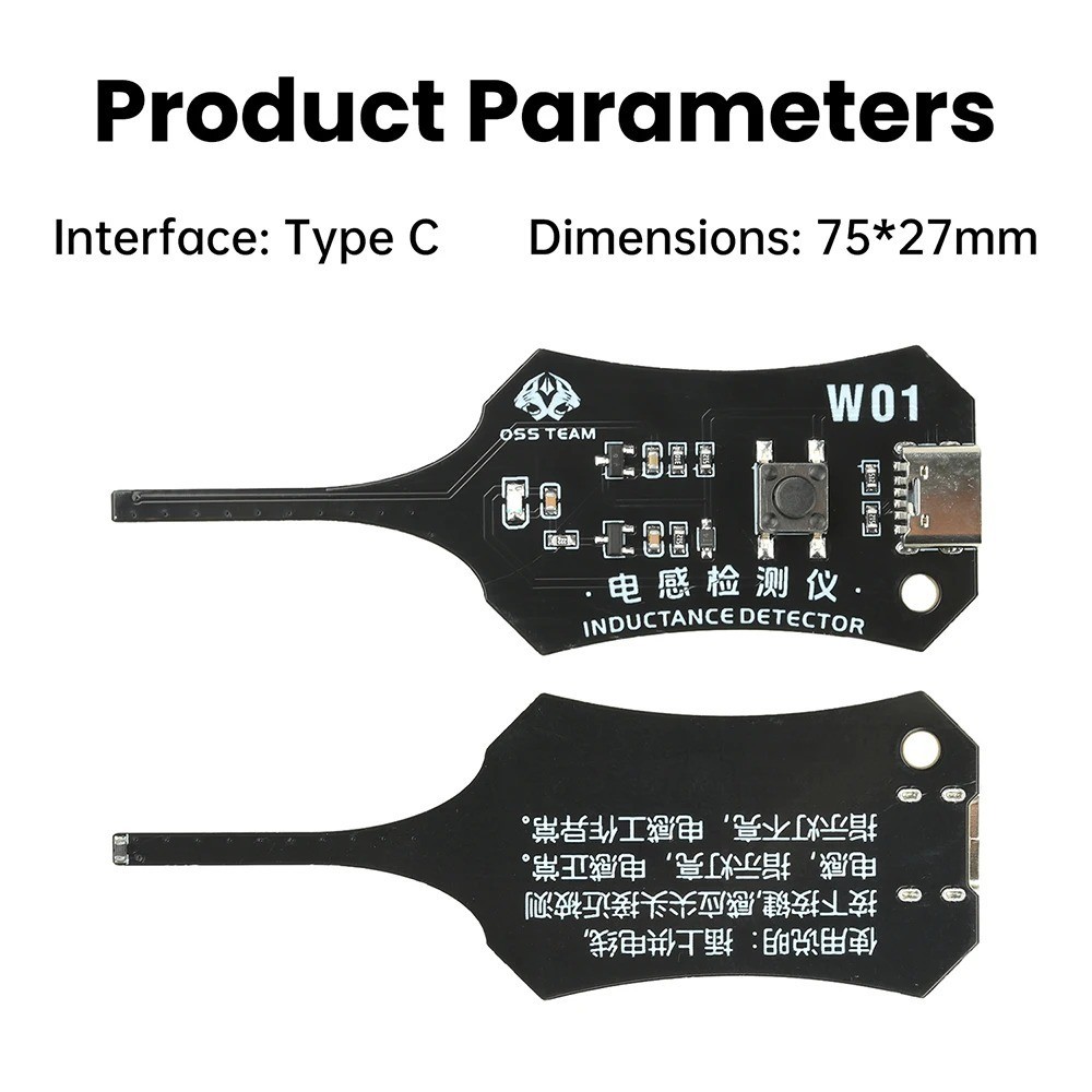 Universal Inductance Tester W01 Inductor Detectors With Compactly Construction
