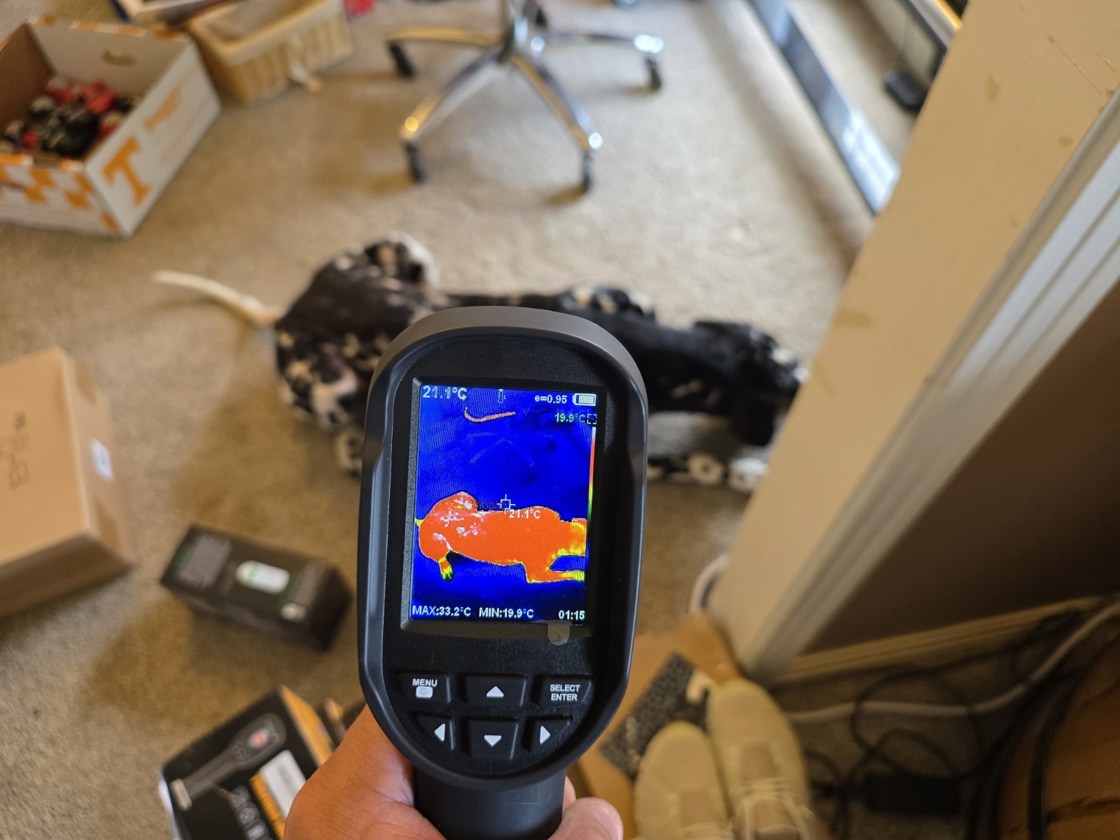 Hti Handheld Thermal Imaging Infrared Camera HTI Portable Thermal Detector HT06