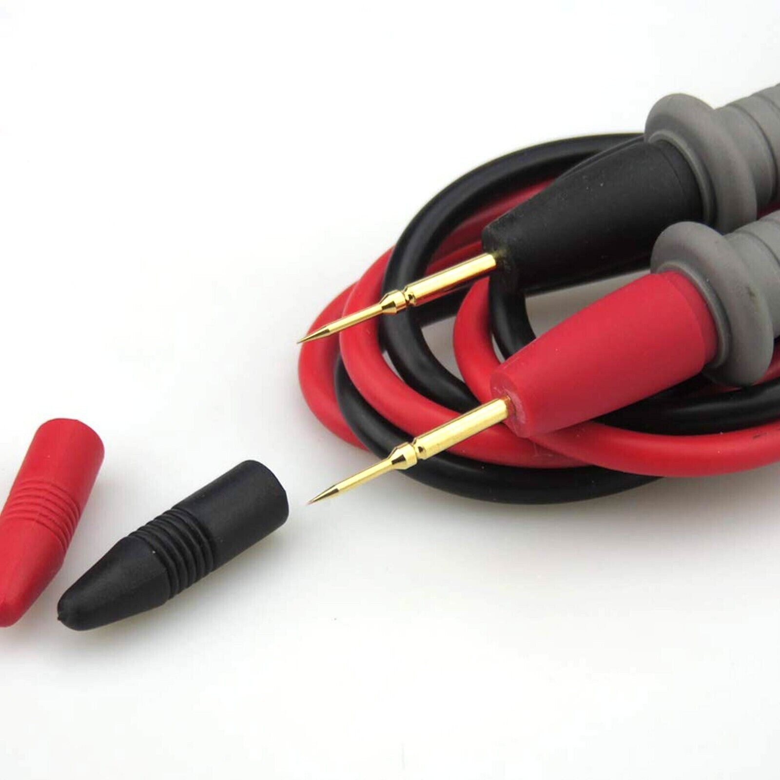 Multimeter Test Leads for Fluke Meter Gold Plated Electrical Probes 1000V 20A