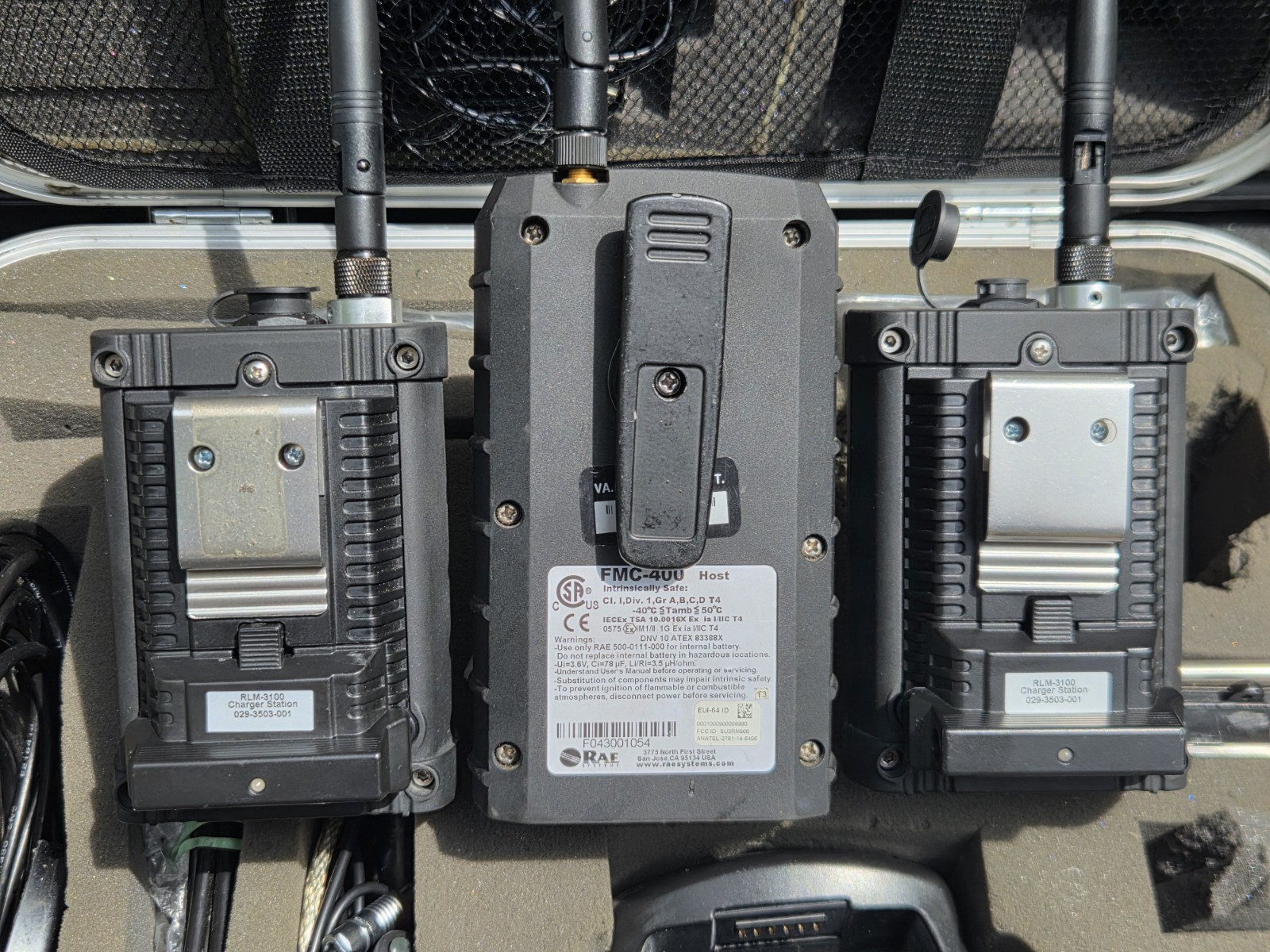 Honeywell 4 Unit AreaRAE Pro PGM-6560A CBRNE RDK Fleet w/ All Safe Certs