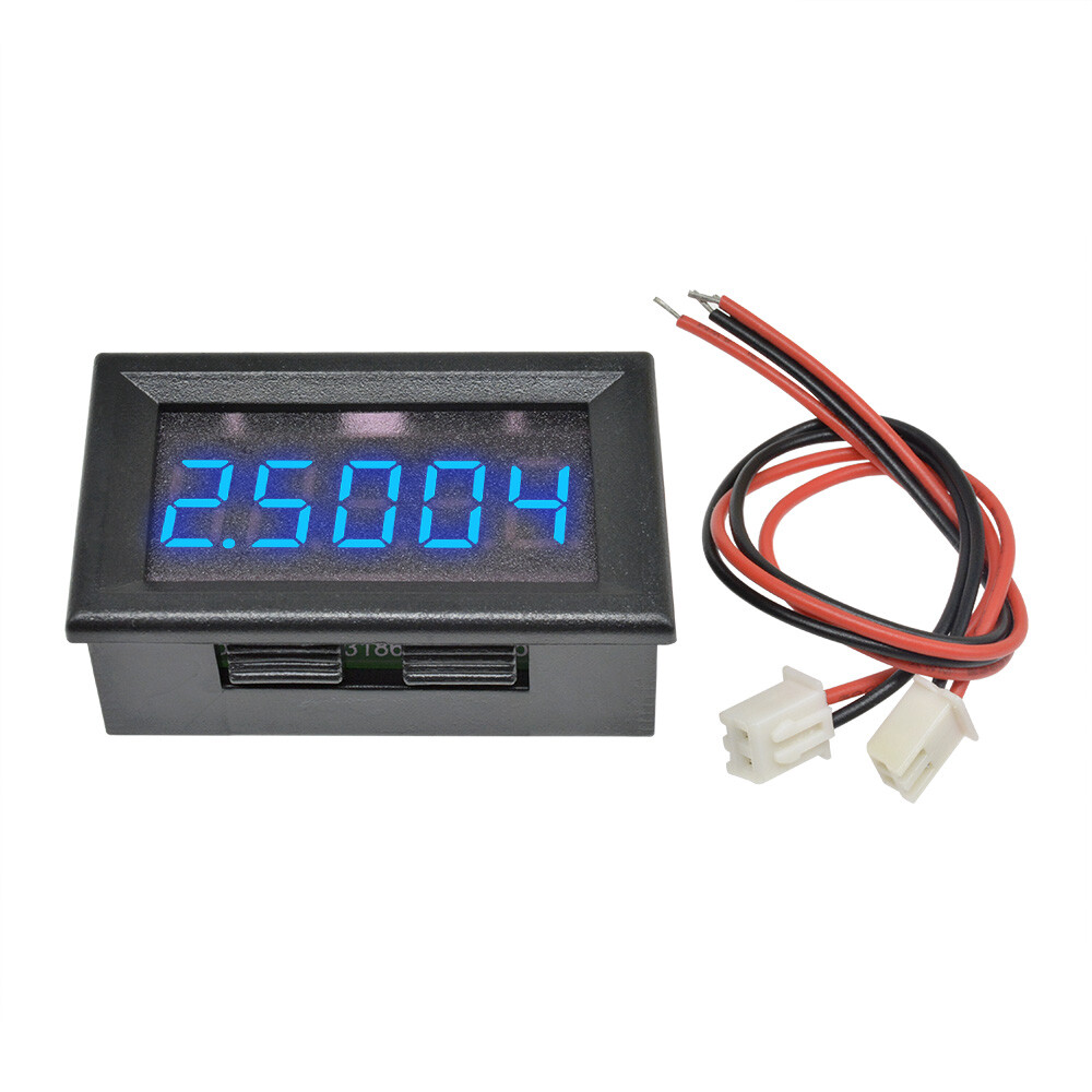 DC 0-4.3000-33.000V 5 Digit LED Digital Voltage Panel Meter Voltmeter 4 Color