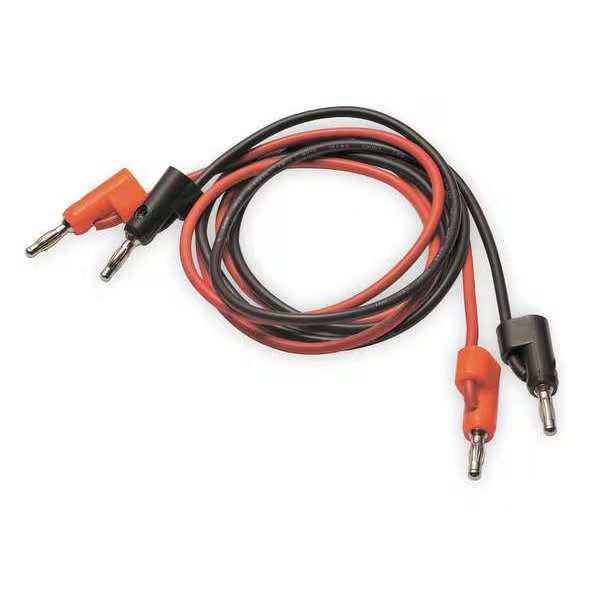 Manufacturer Varies Patch Cord, Stacking Banana Plug on Both Ends, 40″, PVC,