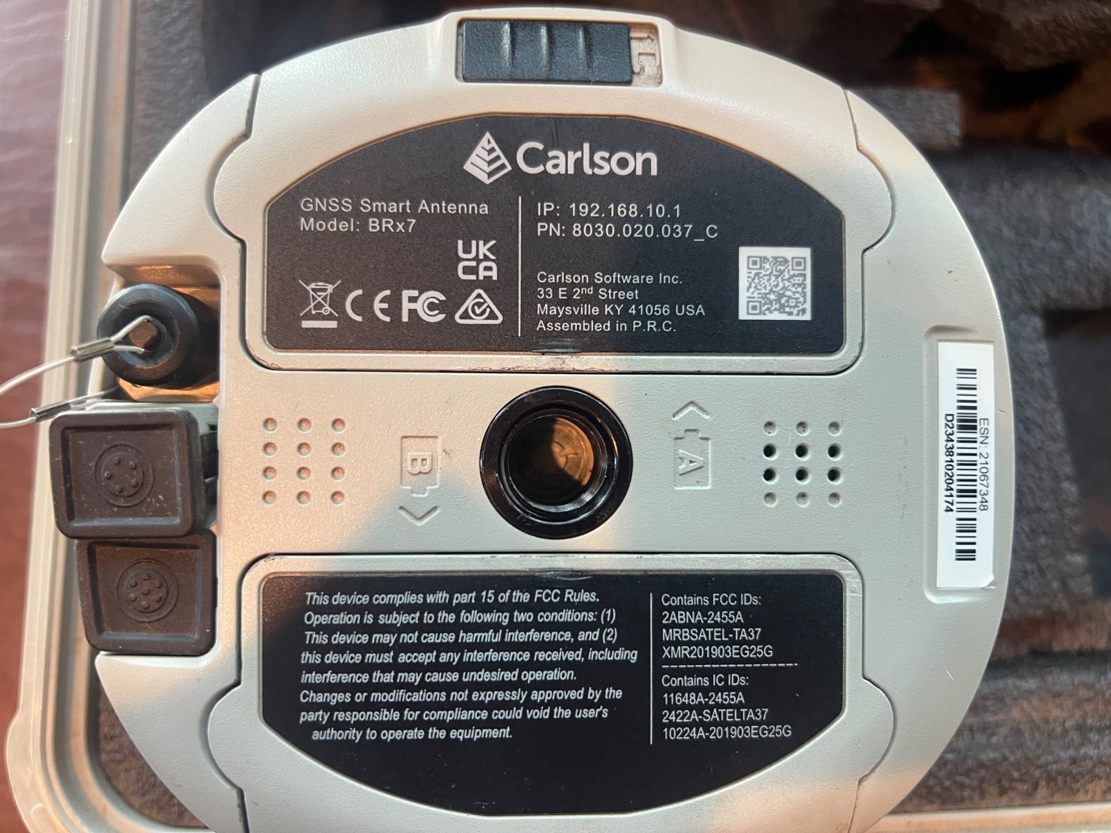 Carlson BRx7 GNSS Smart Antennae Base and Rover