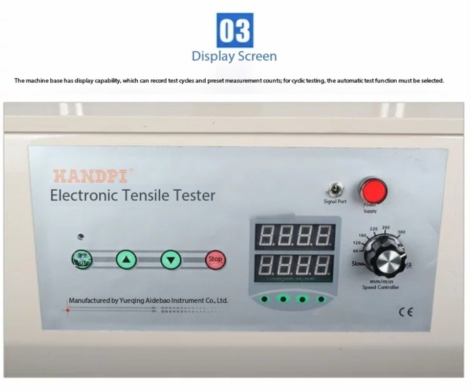 Electric Push-Pull Tester for Pressure, Tension, and Tensile Testing