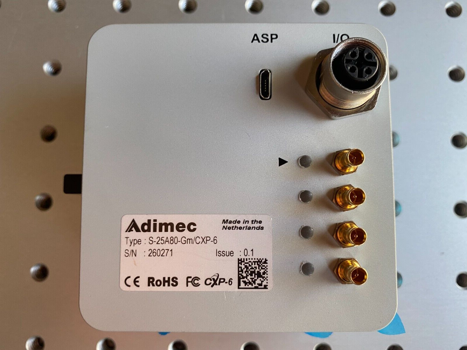 Adimec S-25A80-Gx/CXP-6 High Resolution Metrology Camera