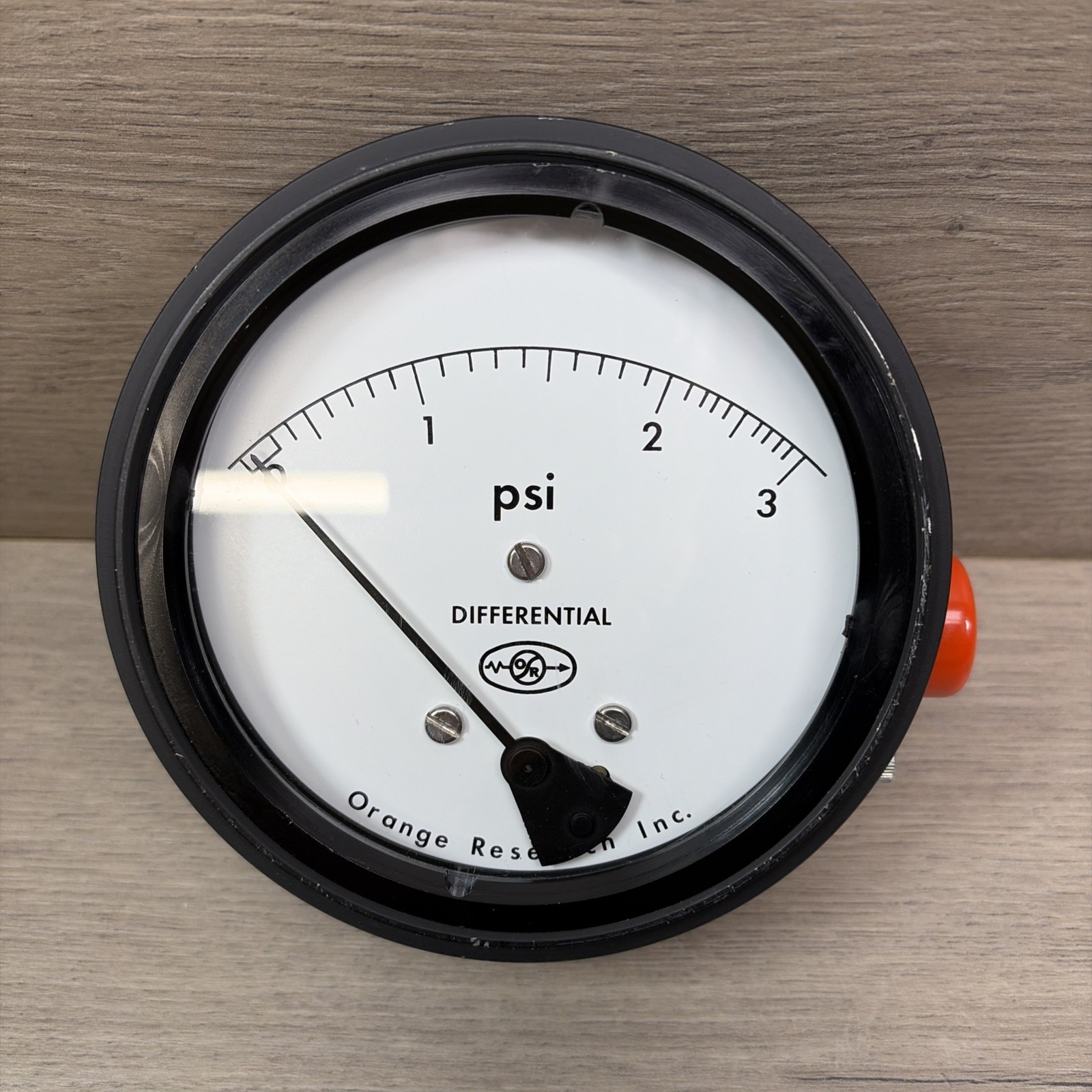 Orange Research Differential Gauge 1516DG#37619 1500 PSI Max 0-3 PSID