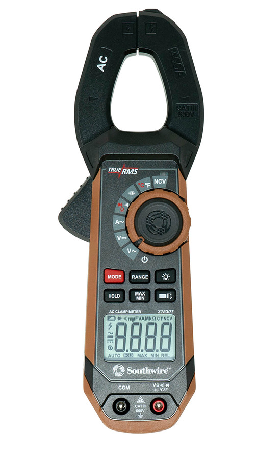 Southwire 21550T 400A AC/DC Clamp Meter with True RMS