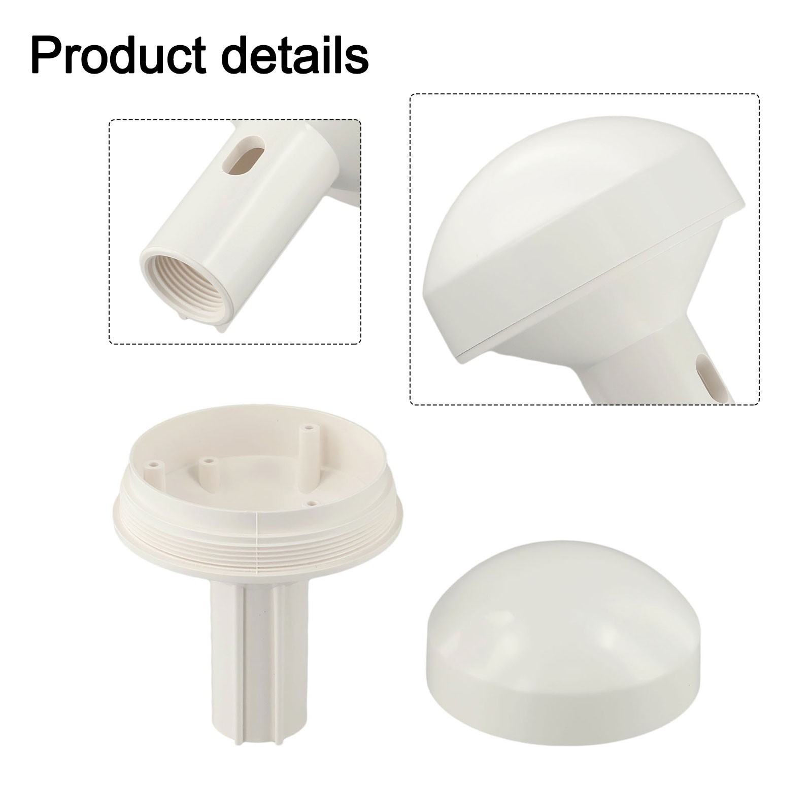 Sturdy ABS GPS Antenna Accessory Easy Installation Marine Applications