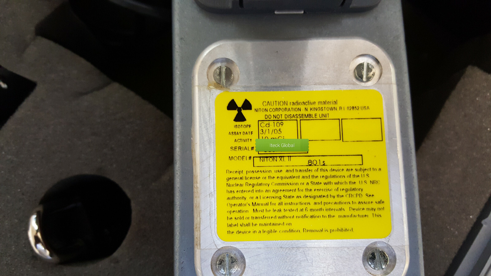 NITON II XL800 Alloy Analyzer