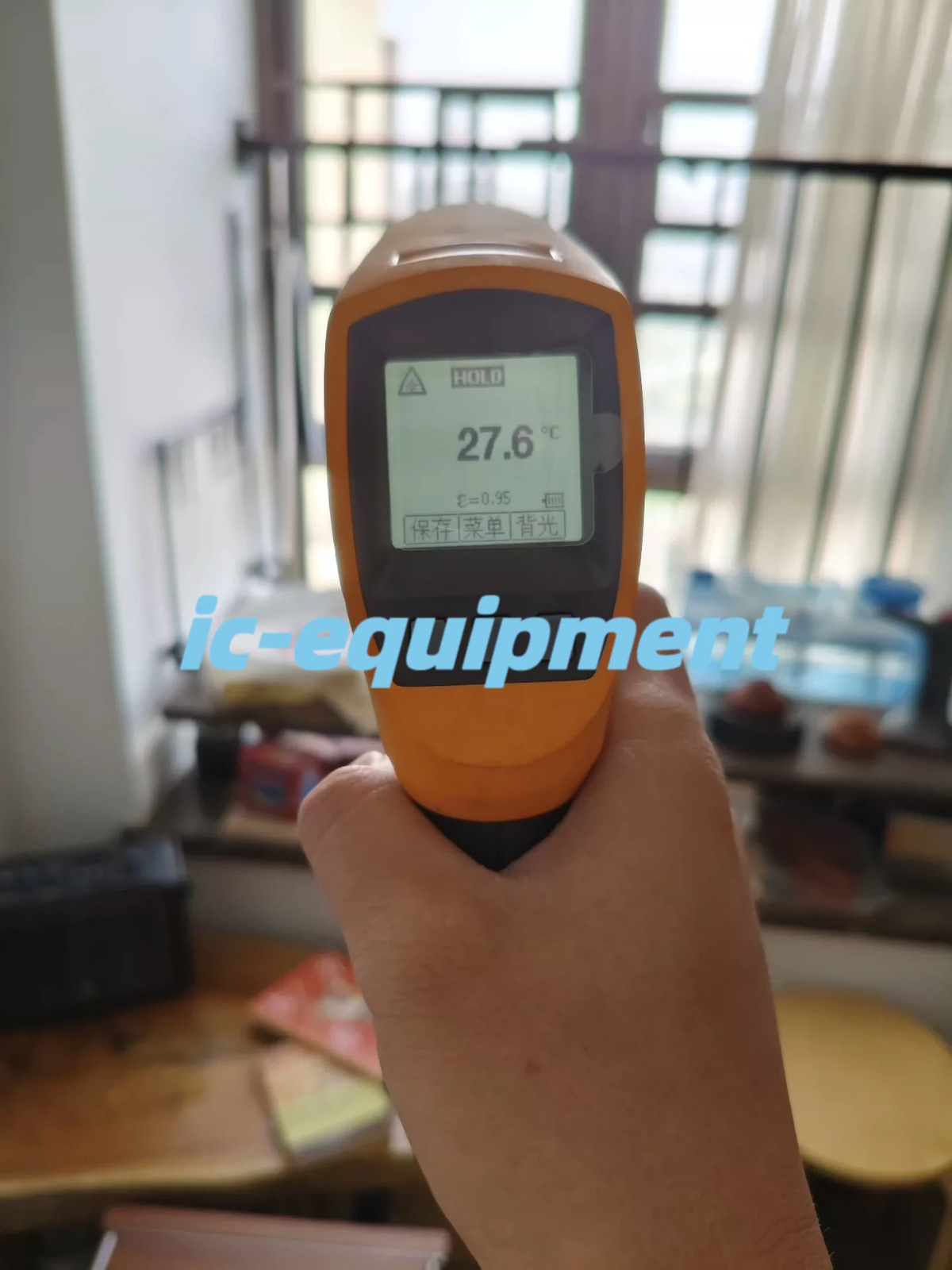 1 PCS Fluke 568 Yellow/Black Digital Infrared Corded Electric Thermometer Gun#ic