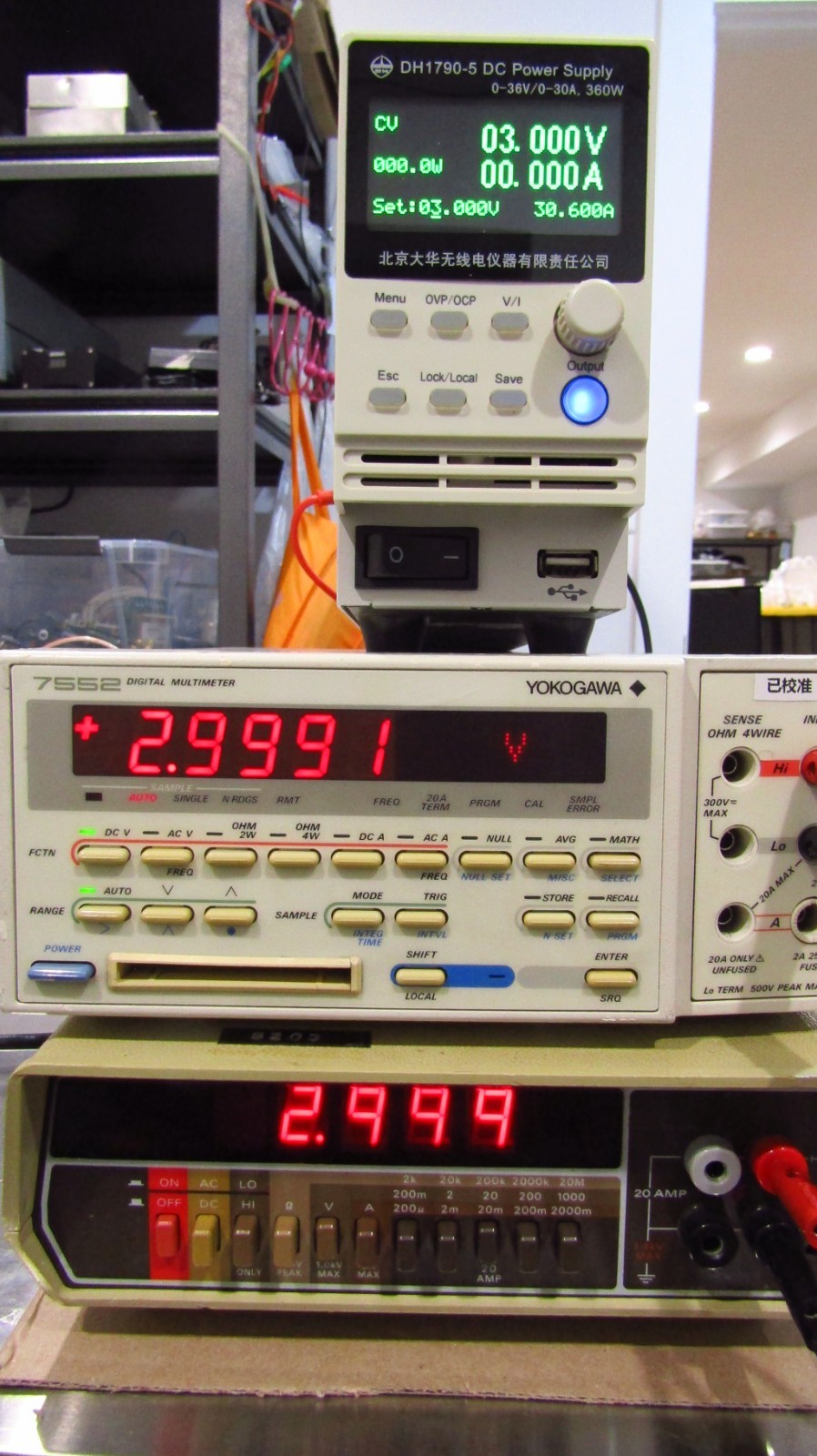 Keithley 179-20A Multimeter, 20A current test meter, with test lead (30A)