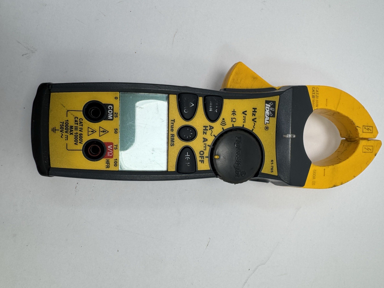 Ideal 61-765 660A 1000V AC DC TightSight Clamp MeterTRMS Capacitance Frequency