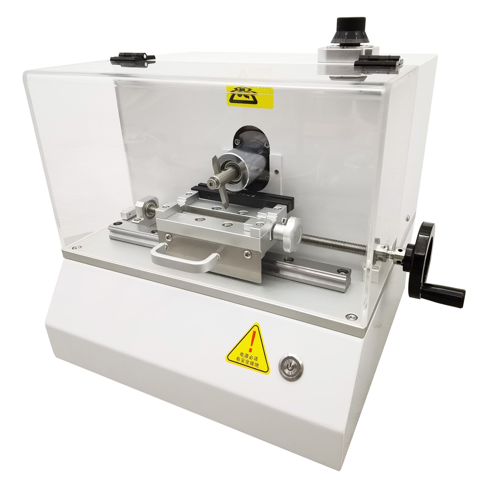 Electric V-type Notch Sample Making Machine 110V Rubber Notching Machine