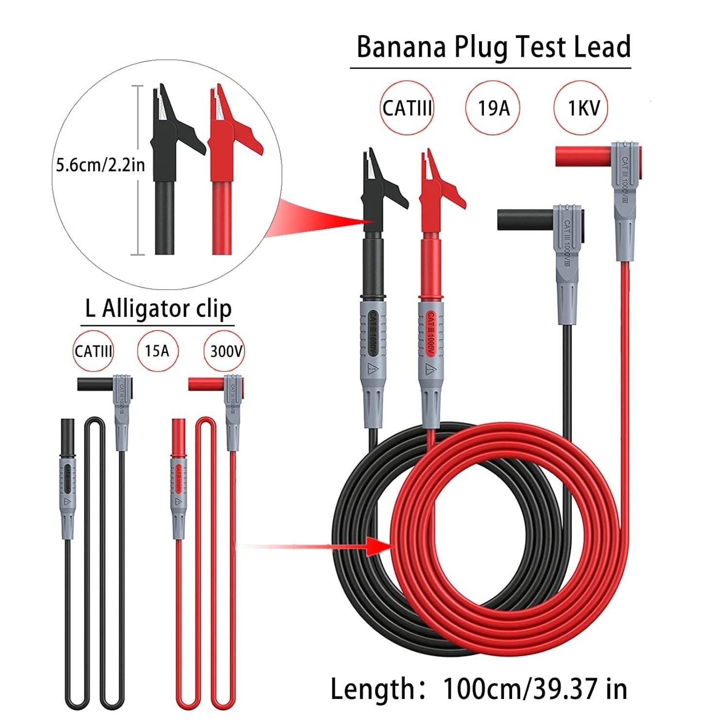 Versatile Leads for Fluke & Innova Multimeters