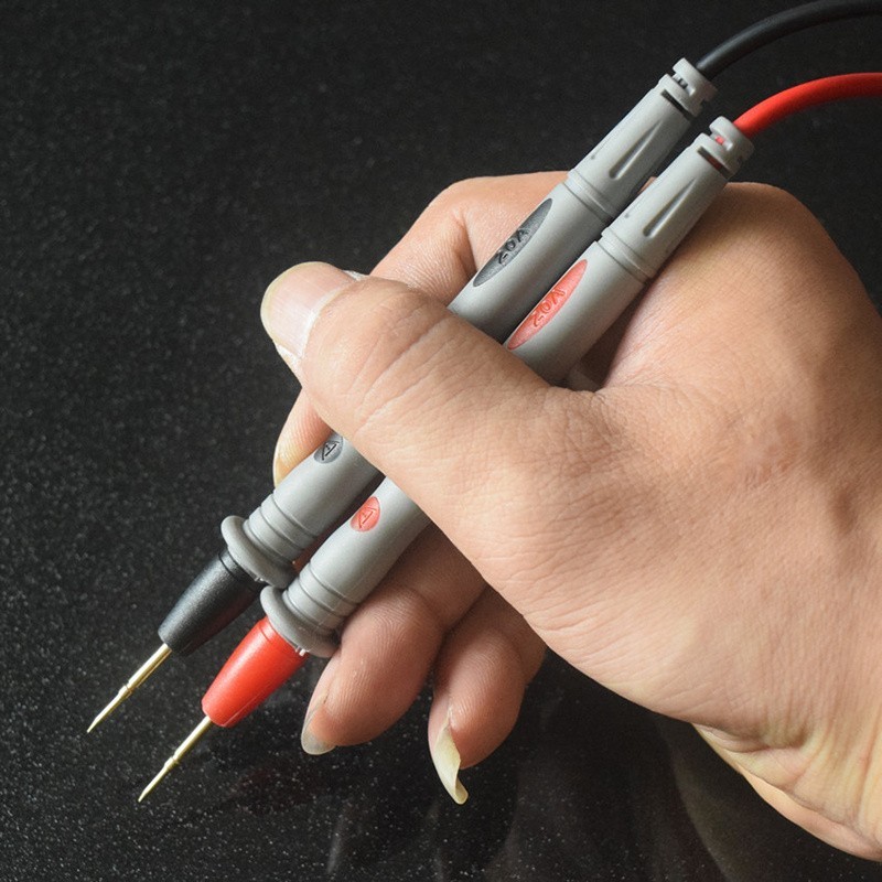 Digital Multimeter Test Leads Probe Wire Pen Needle Tip 20A 1000V Meter Tester