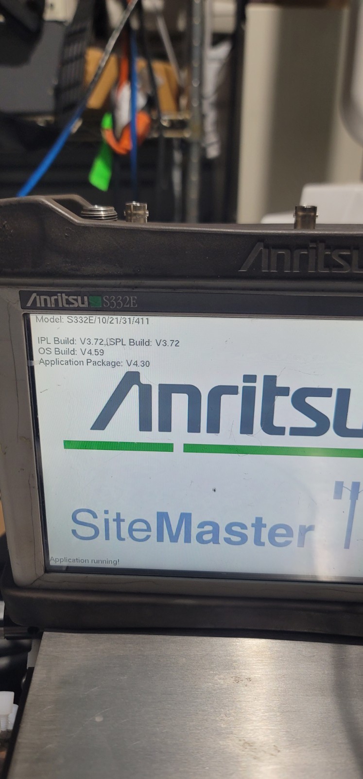 Anritsu S332E Cable and antenna analyzer Spectrum analyzer Touchscreen
