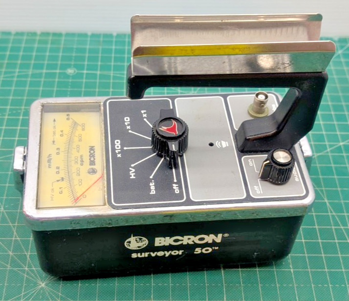 Bicron Surveyor 50 Radiation Meter Untested!