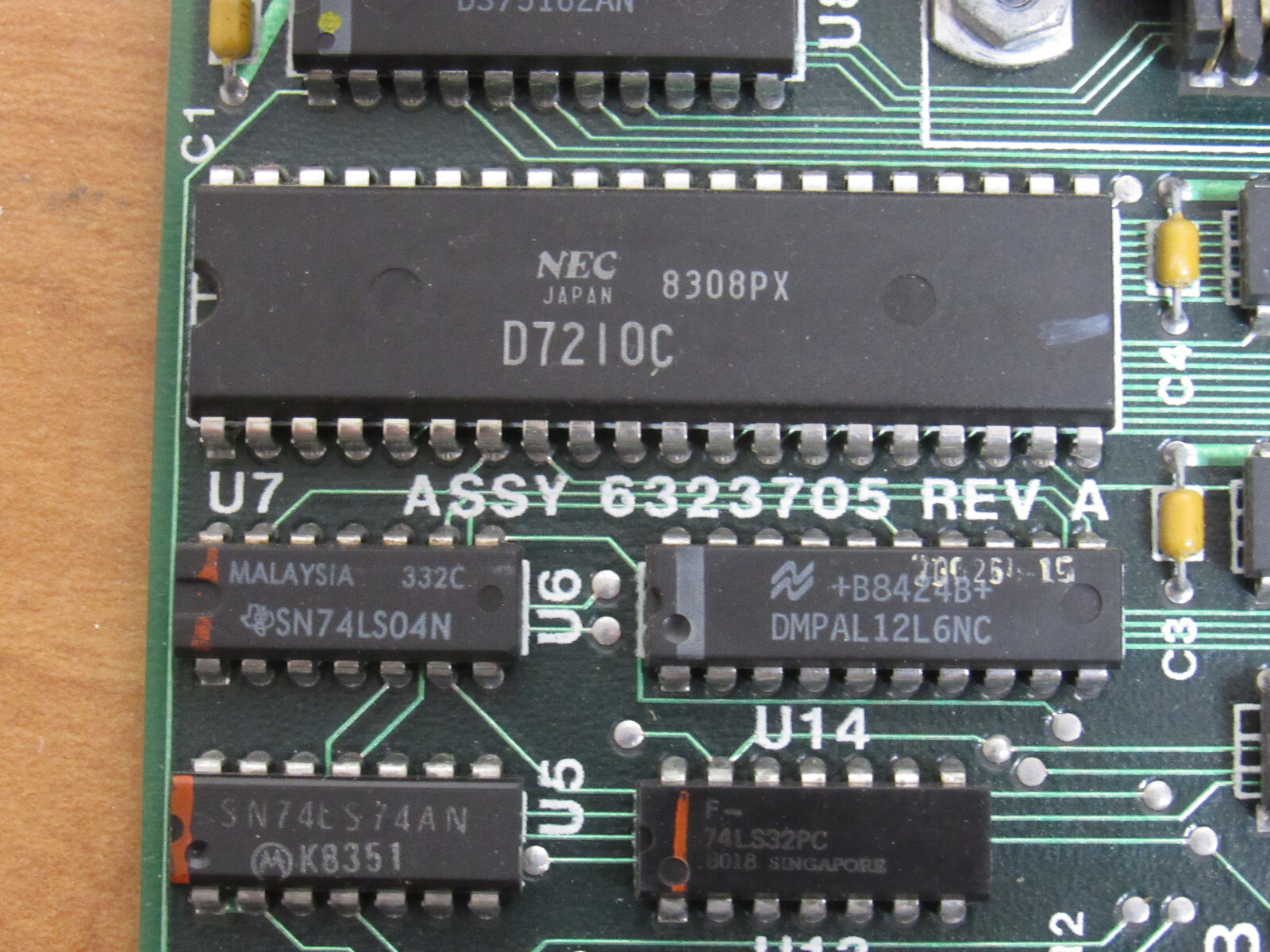 Unbranded (possibly IBM / Allen Bradley) ISA GPIB Card 6323705 6323706 -UNTESTED