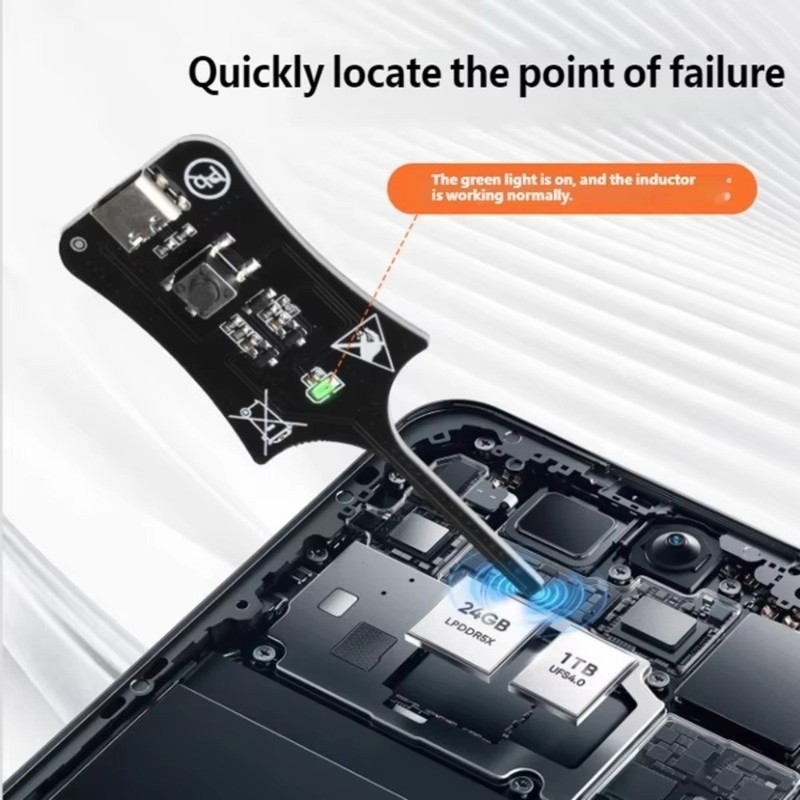 High Accuracy Inductor Detector Tool Quick Fault Check Tool PC Repair