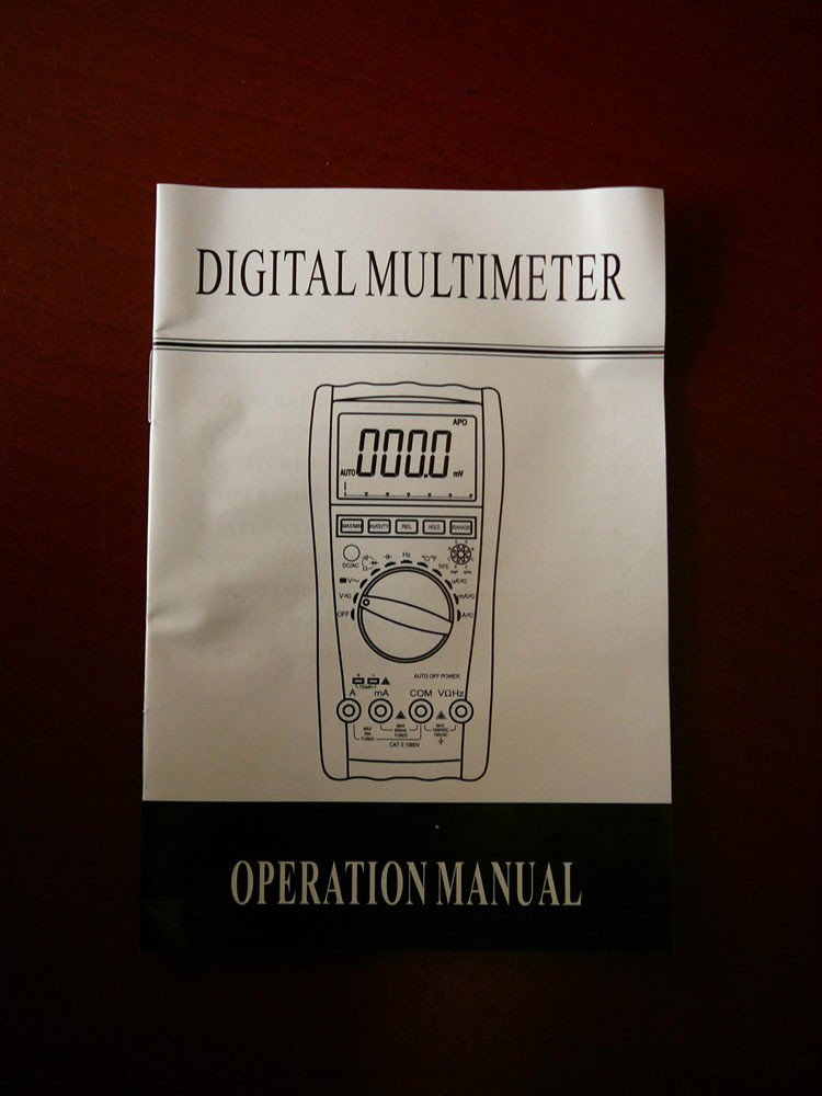 VC87 True RMS Digital Multimeter DMM motor drive w/ Backlight w/ Case USA Seller