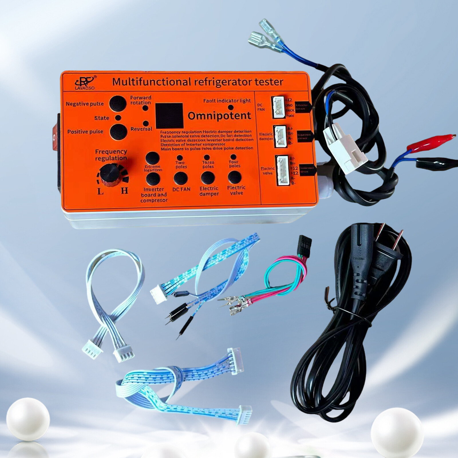 8 In 1 Inverter Refrigerator Detector Multifunctional Refrigerator Tester Set1L