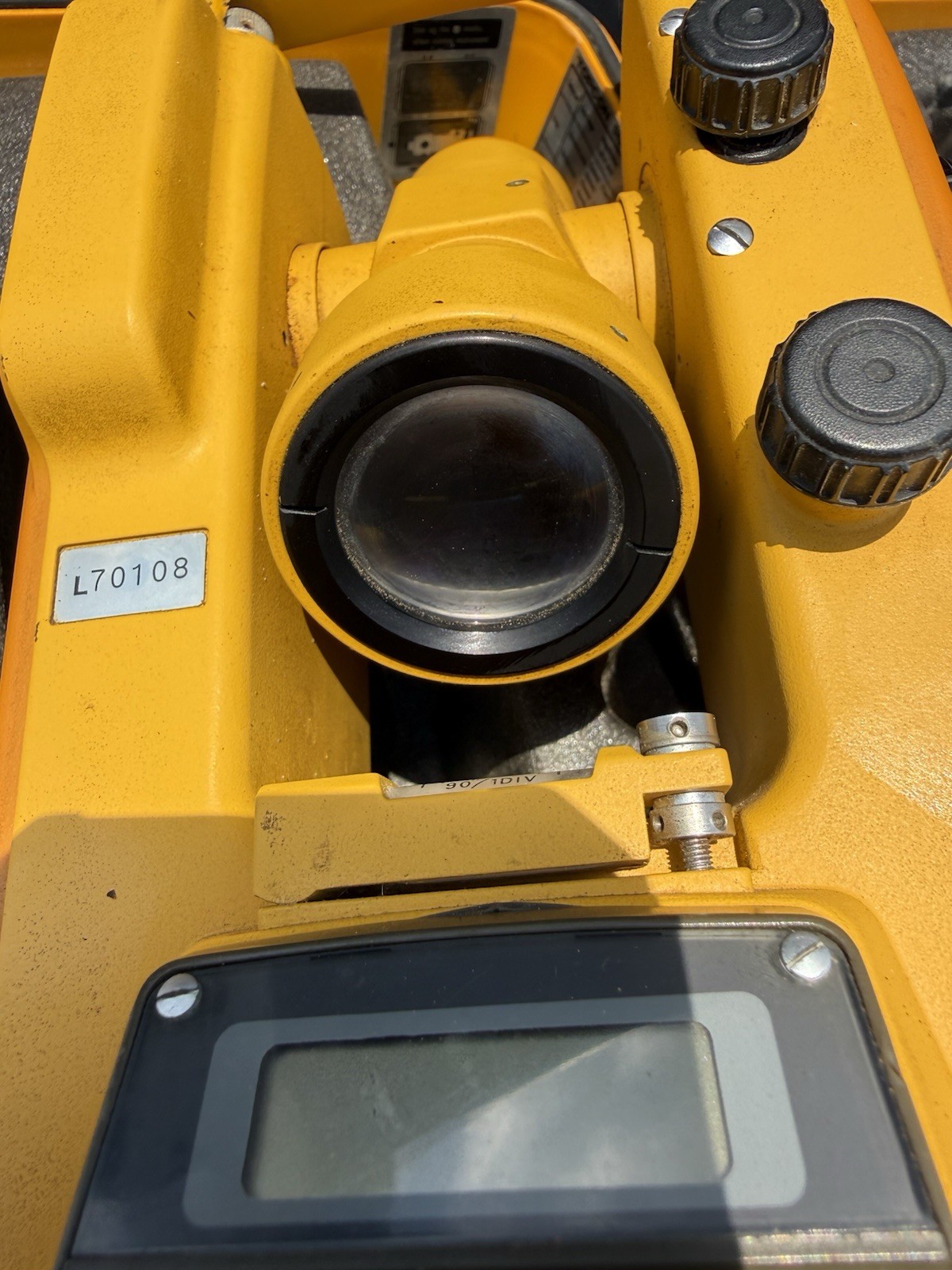 Topcon DT-30 Digital Surveyor Transom with Case Read Untested