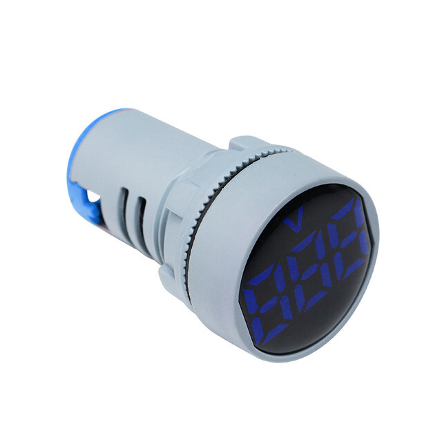 AC 20-500V LED Digital Voltage Meter 110V 220V Voltmeter Indicator(Blue Color)