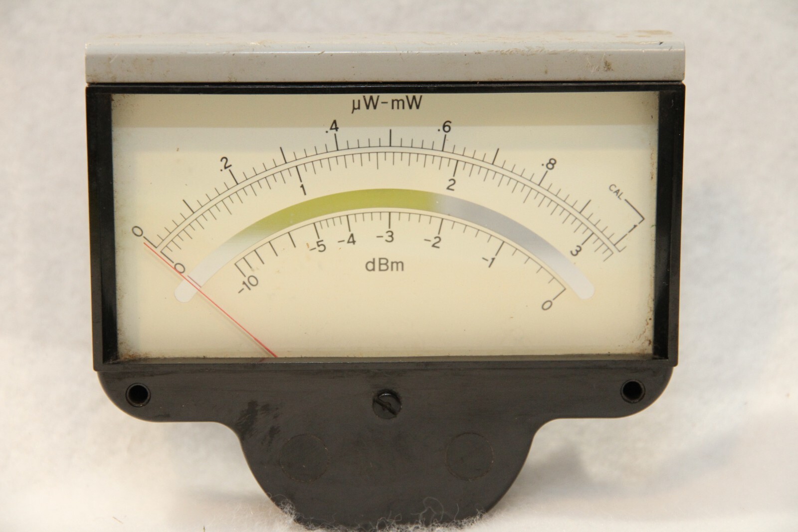 Vintage mW dBm Panel Meter 5060-6015 – unbranded – See photos