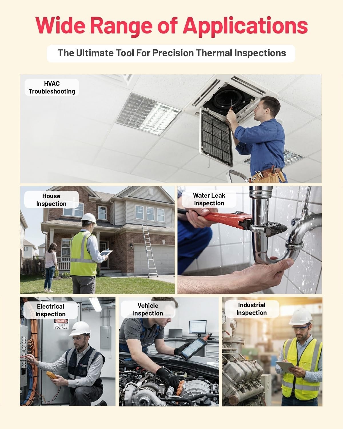 VectorPoint Thermal Camera 240×240 Resolution -4°F to 1022°F Handheld