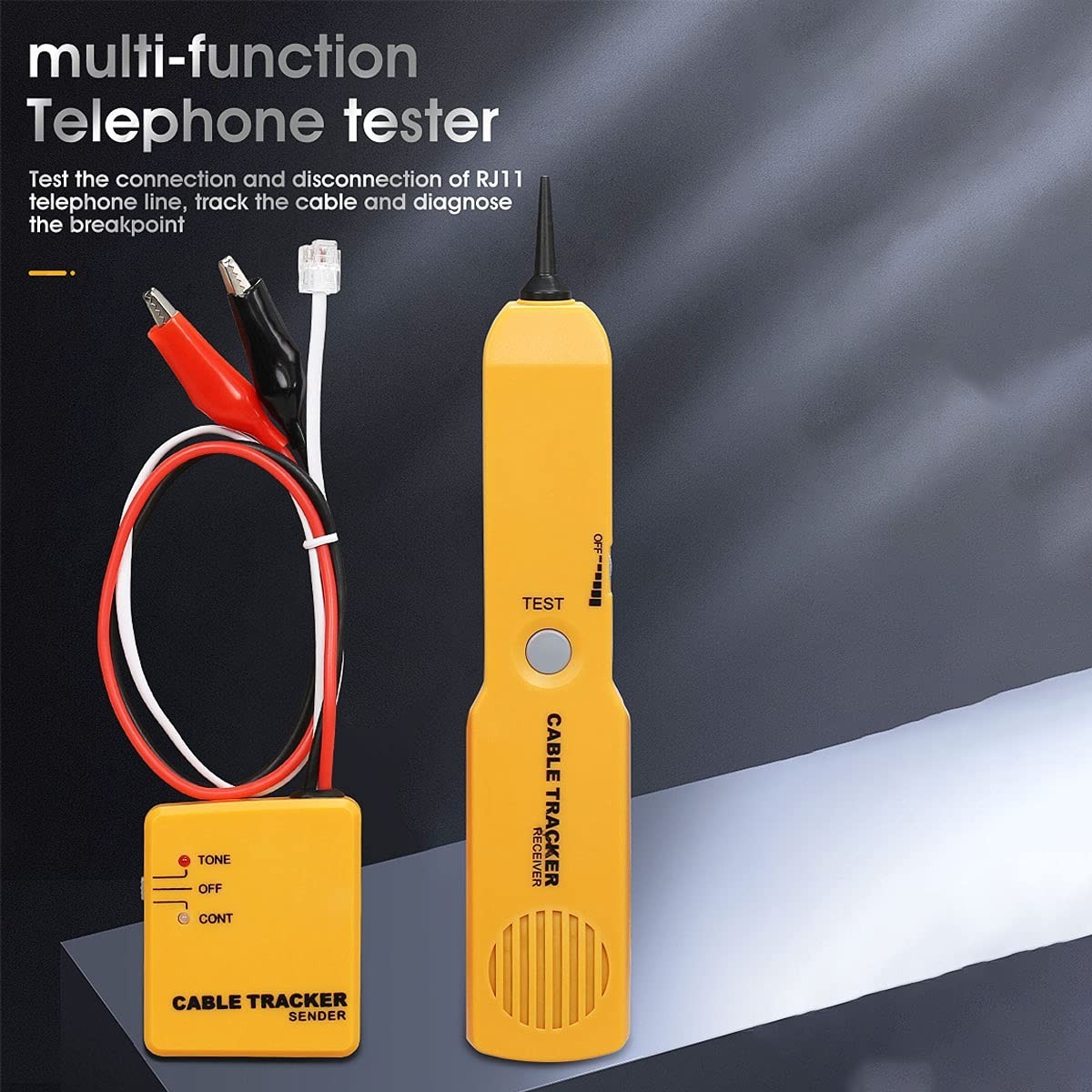 Electric Cable Tracing and Testing Kit – Precision Wire Tracer for Technicians