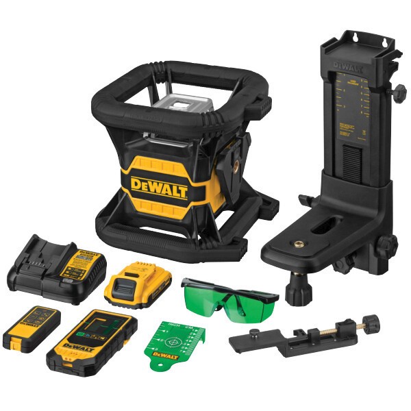 DeWalt DW080LGS 20V Tool Connect™ Green Tough Rotary Laser