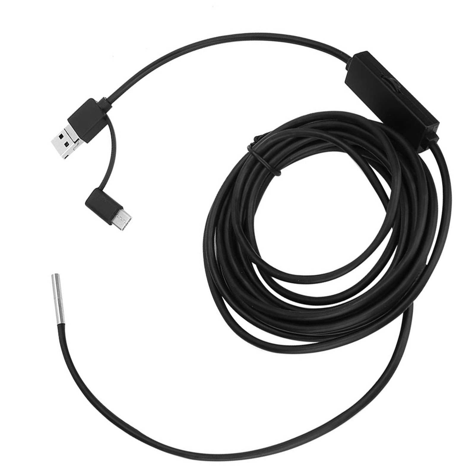 (3.5m Cable)3 In 1 For TypeC Mobile Phone 3.9mm Lens High Definition