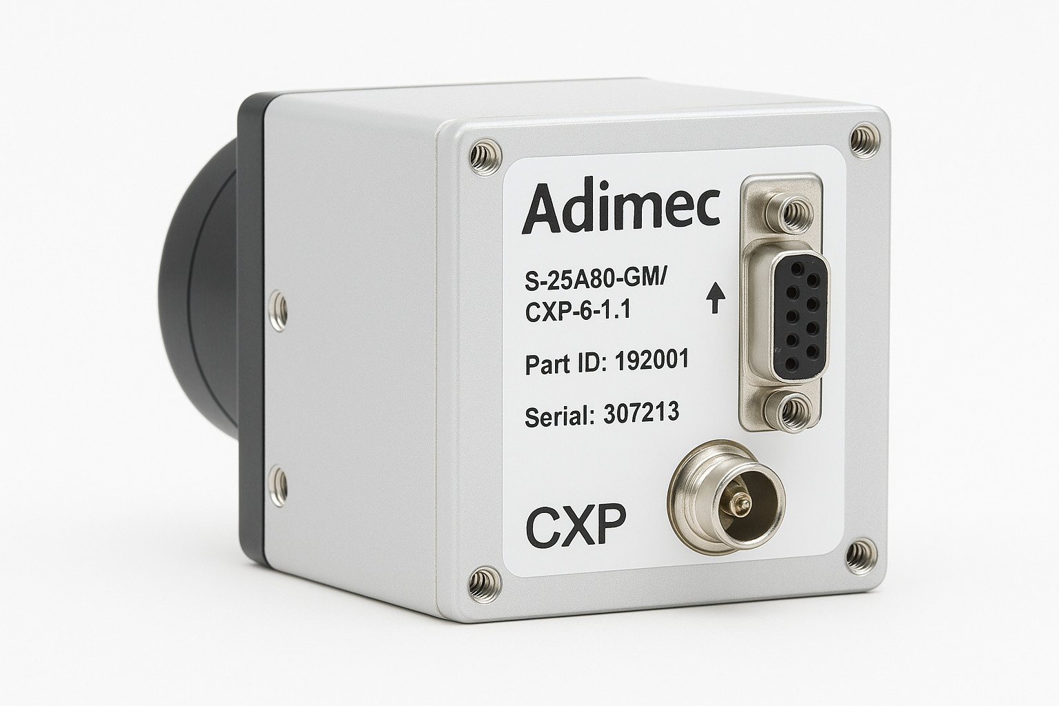 Adimec S-25A80-GM/CXP-6-1.1 Industrial Camera – ID 192001 SN: 307213 – Brand New
