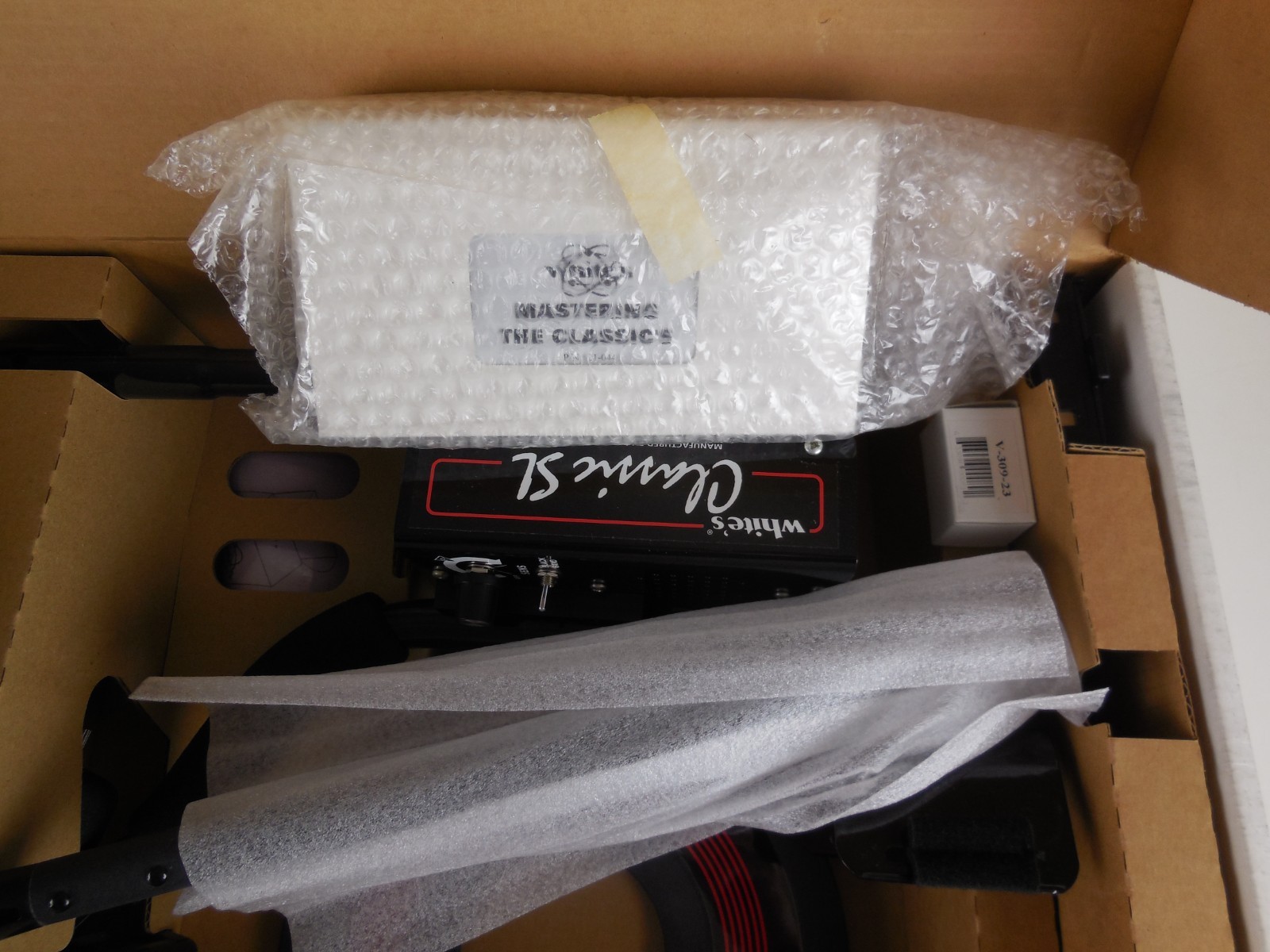 White’s Classic SL IDX Blue Max 950 & Bullseye 5.3 Coil Metal Detector NEW RARE