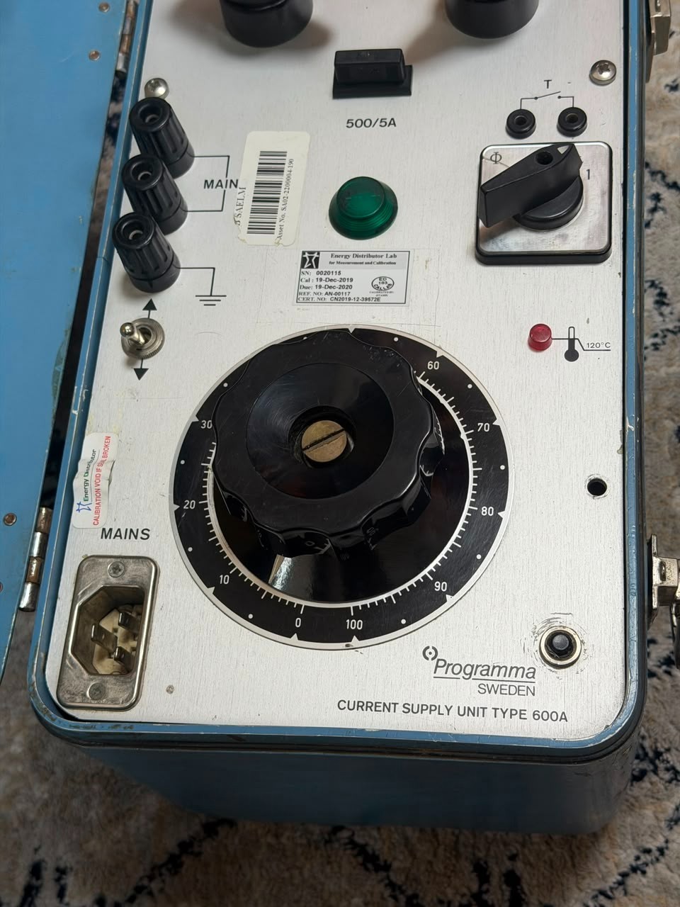 Programma Sweden / Current Supply Unit / Type 600A / CSU600A